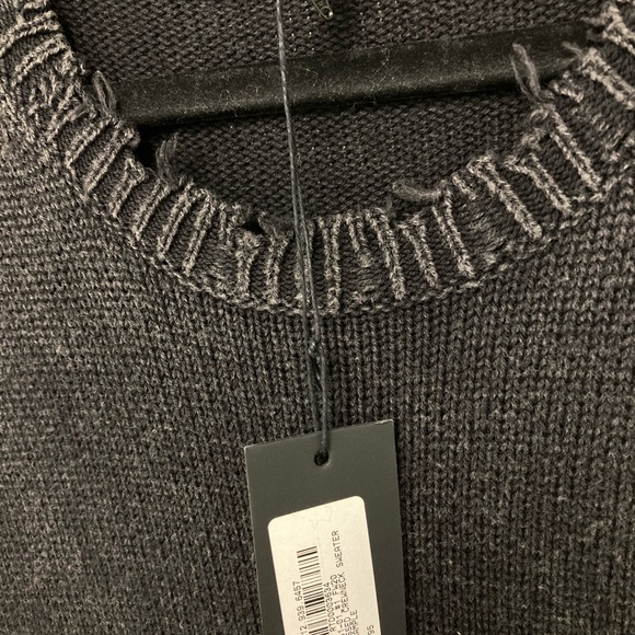 R13 OVERSIZED CREWNECK SWEATER. Size Medium. BNWT - Picture 4 of 6